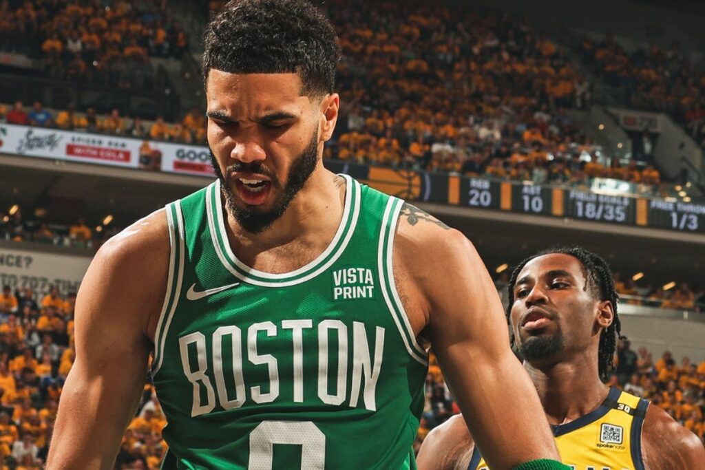 Jayson Tatum fue una de las figuras de los Boston Celtics en las finales de la Conferencia Este de la NBA 23/24.