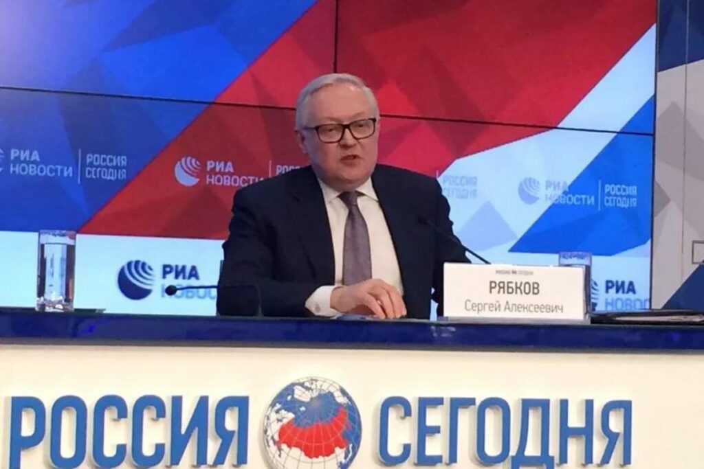 El viceministro de Asuntos Exteriores ruso Serguéi Riabkov, en una imagen de archivo.