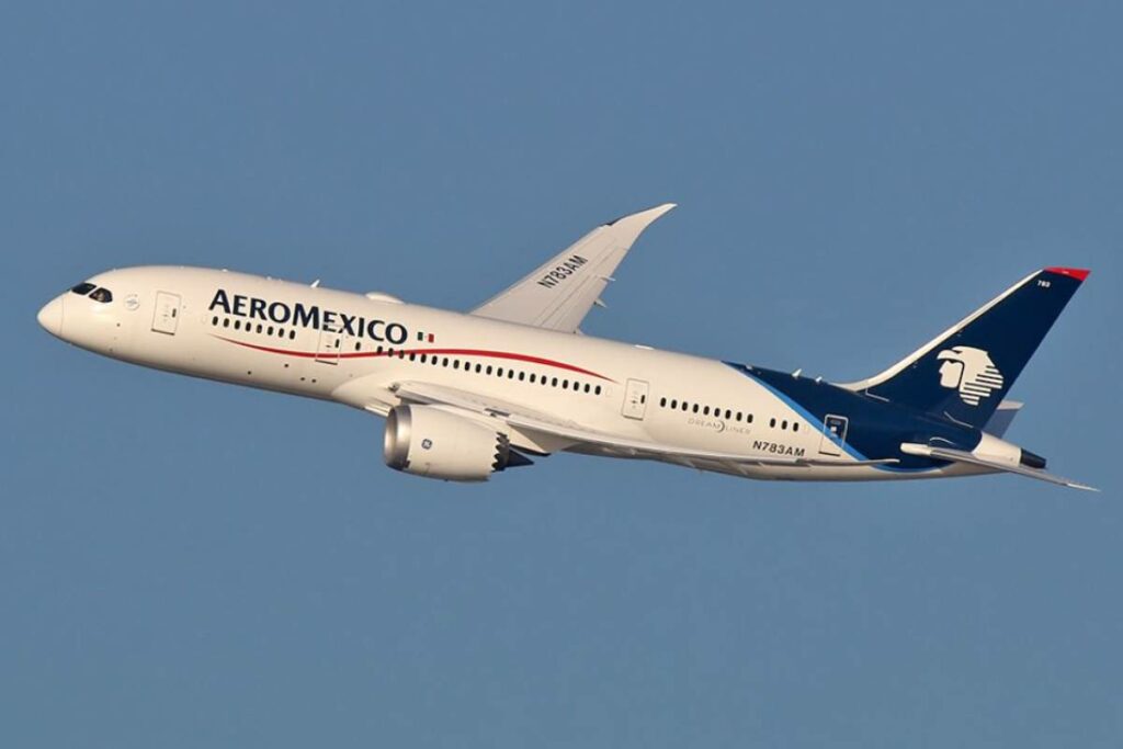 Aeroméxico dejará de volar a Ecuador entre julio y diciembre de 2024. Foto: Aeroméxico