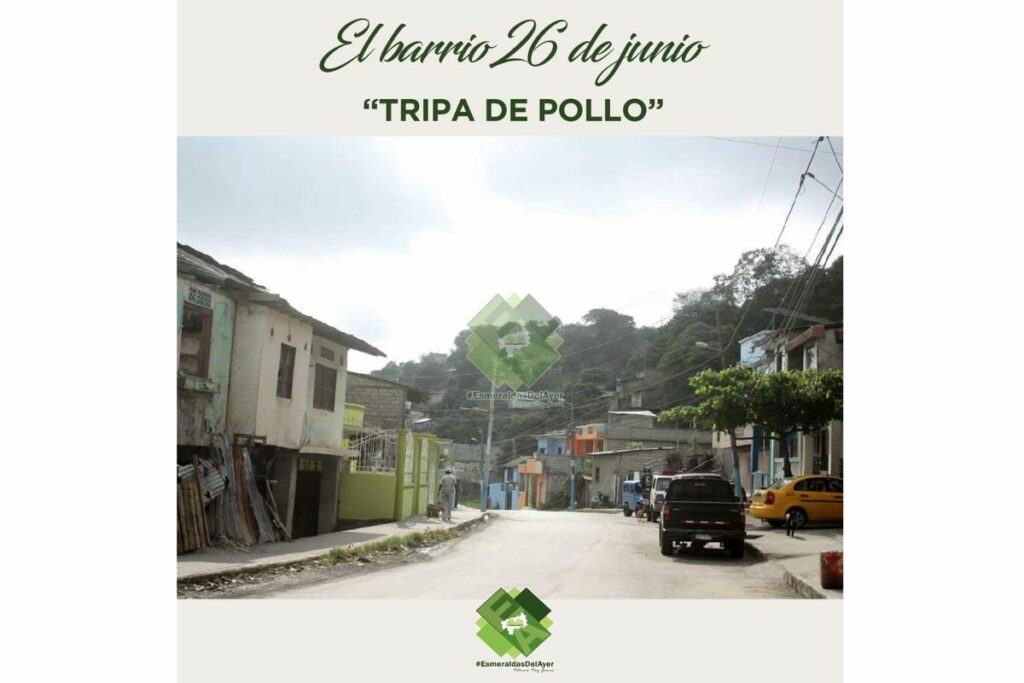 Tripa de Pollo, una localidad con una historia curiosa en las provincias de Esmeraldas y Manabí. Foto: Facebook EsmeraldasDelAyer.