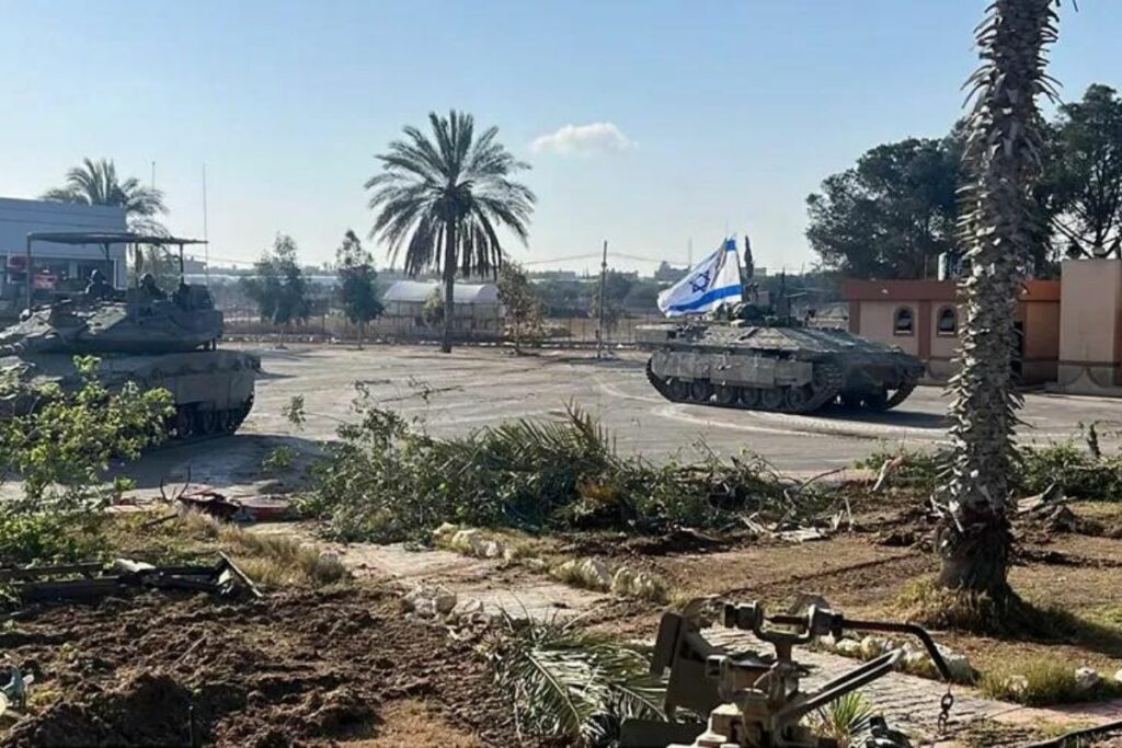 El ejército de Israel confirmó haber tomado el control del lado gazatí del cruce de Rafah.