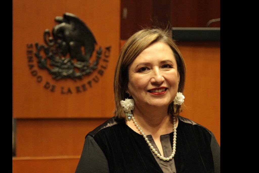 Xóchitl Gálvez es una de las candidatas a la presidencia en México.