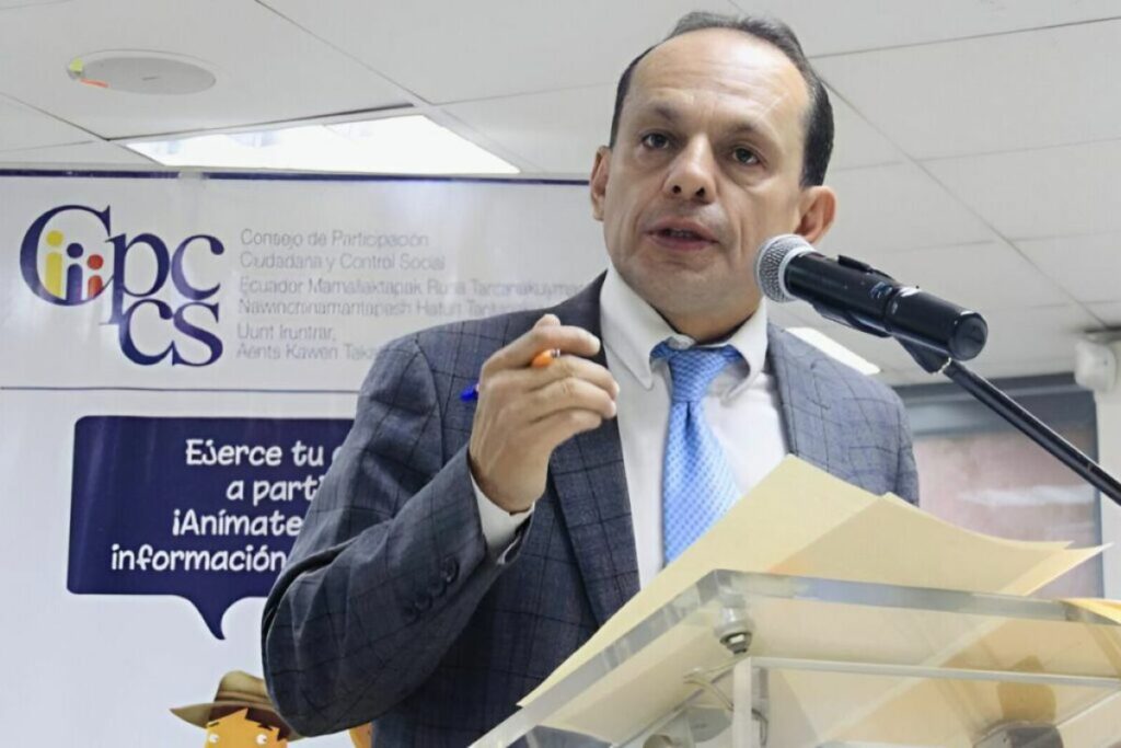 Ricardo Morales Vela es el nuevo defensor público. Foto: cortesía Cpccs