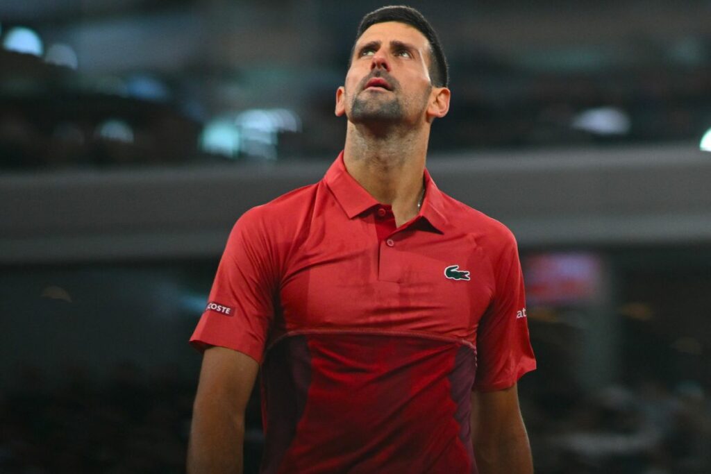 Novak Djokovic se retiró del Roland Garros 2024 por una lesión.