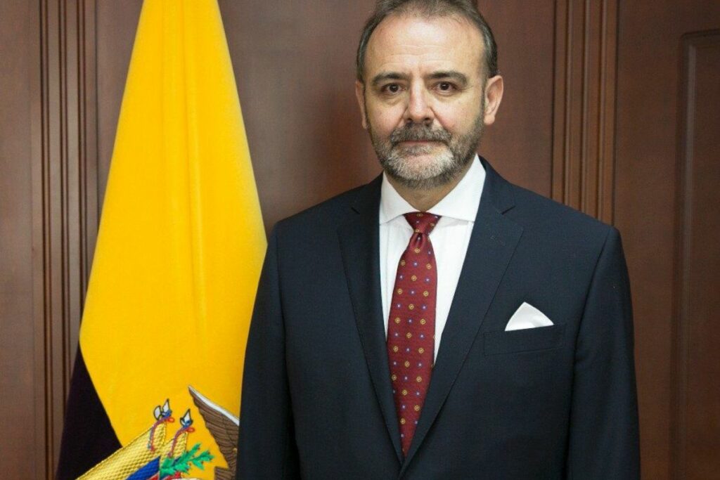 Cristian Espinosa es el nuevo embajador de Ecuador en Estados Unidos.