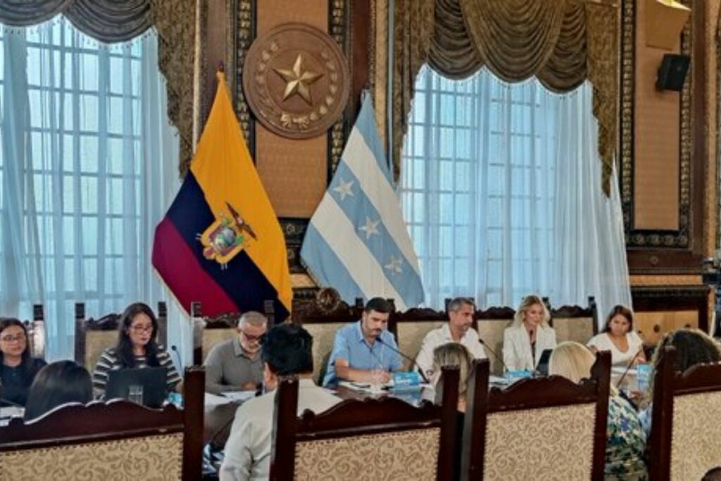 Sesión Ordinaria del Concejo del Municipio de Guayaquil.