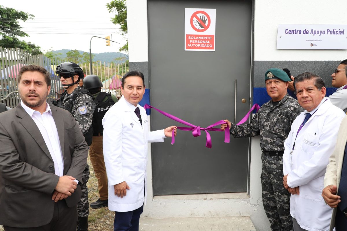 El Hospital Monte Sinaí ya cuenta con un centro de apoyo debido a la inseguridad. Foto: Ministerio de Salud