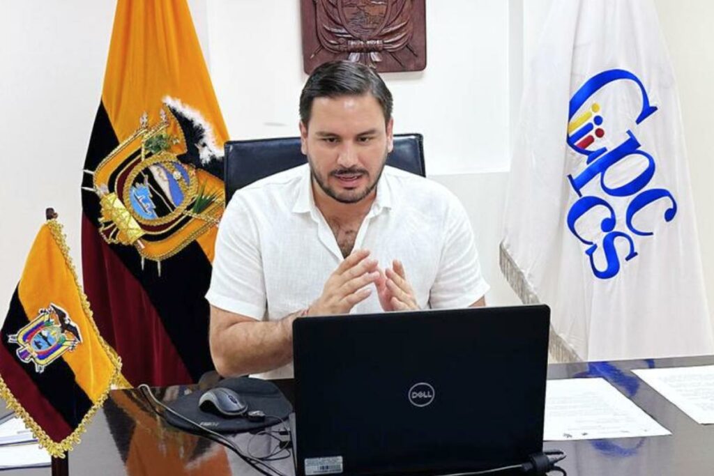 El presidente del Cpccs, Andrés Fantoni fue el proponente de la moción sobre las impugnaciones a los candidatos a presidir el Consejo de la Judicatura (CJ).