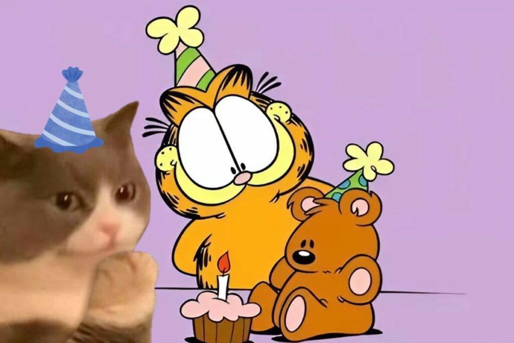 Garfield, el gato anaranjado que cumple 46 años, tiene una nueva película y una historia detrás. Foto: Captura de pantalla.
