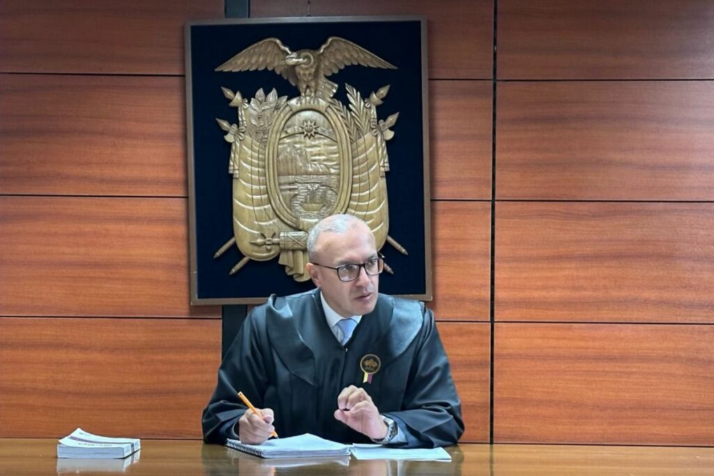Javier de la Cadena, juez de la Sala Penal de la CNJ, a cargo del caso Purga.