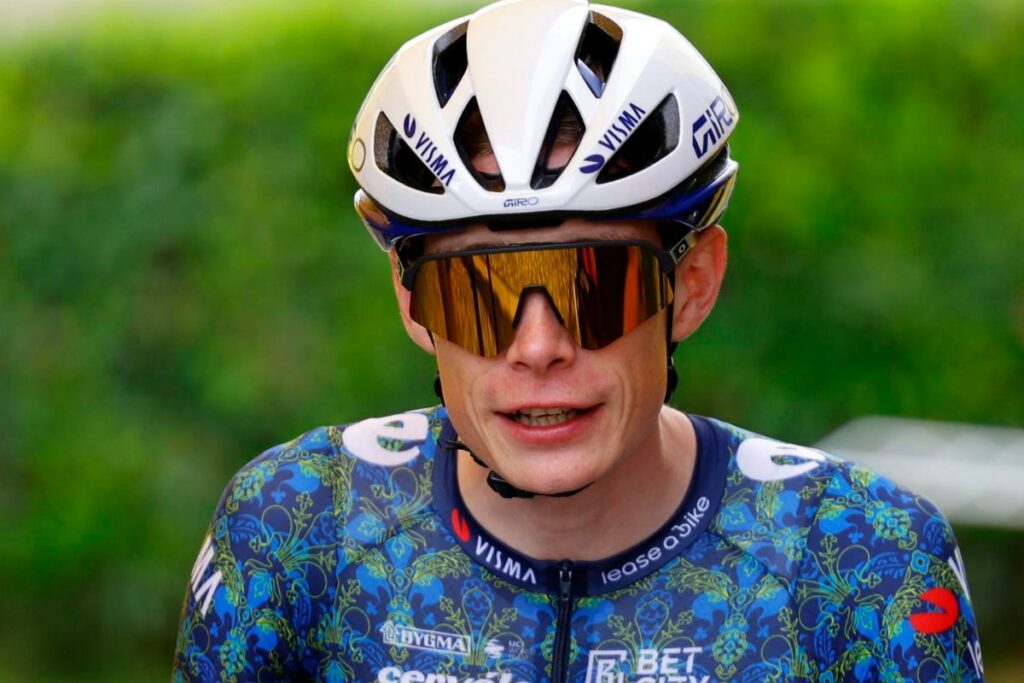 El ciclista danés Jonas Vingegaard, del Team Visma - Lease a Bike, es uno de los favoritos en el Tour de Francia 2024.