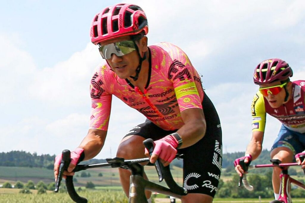 Richard Carapaz, campeón olímpico ecuatoriano que estará en el Tour de Francia 2024.