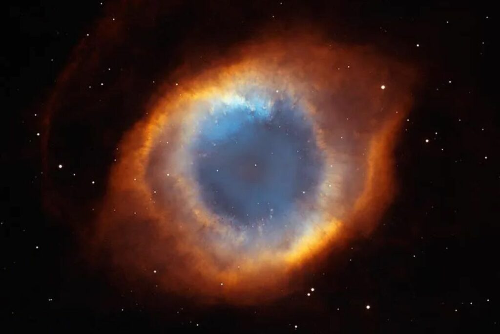 Nebulosa de la hélice capturada por el telescopio Hubble