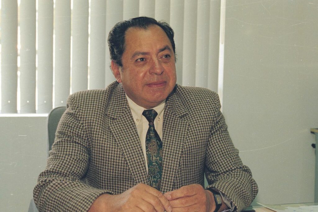 Luis Chauvin Hidalgo, maestro del humor político ecuatoriano, falleció a los 86 años. Foto: Archivo/EL COMERCIO.