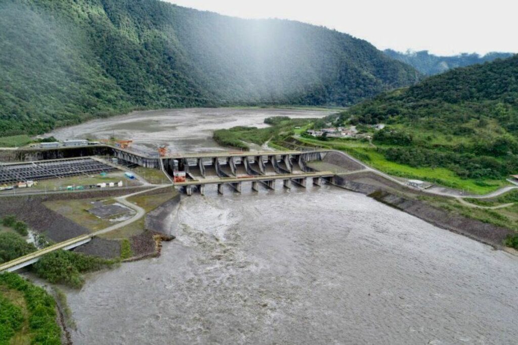 Las fuertes lluvias del 2 de julio del 2024 aceleraron el avance de la erosión del río Coca. Foto. Diego Pallero /EL COMERCIO