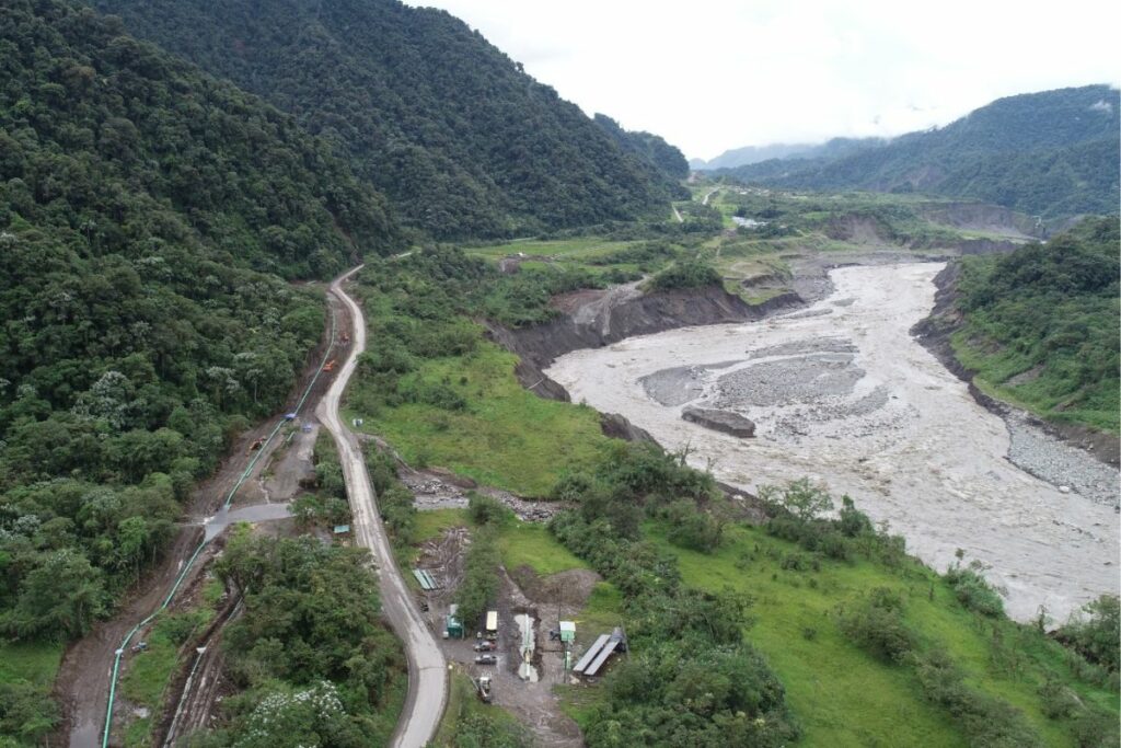 Si la erosión del río Coca avanza, la infraestructura petrolera podría estar nuevamente en peligro. Foto: Diego Pallero / EL COMERCIO